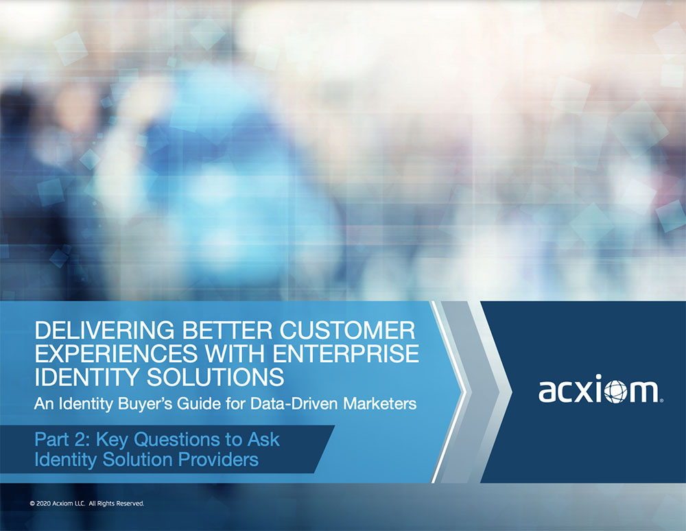 Identity-Leitfaden von Acxiom – Teil 2